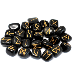 Runes Black Agate Runes Black Agate